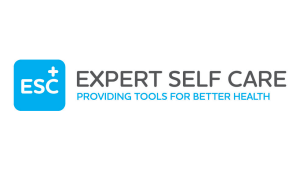 Expert Self Care logo and the tagline "Providing tools for better health". ESC+ in blue box