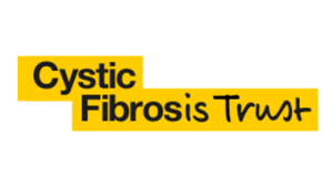 Cystic Fibrosis Trust logo in yellow highlight