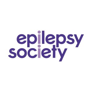 Epilepsy Society logo with stylised purple text.