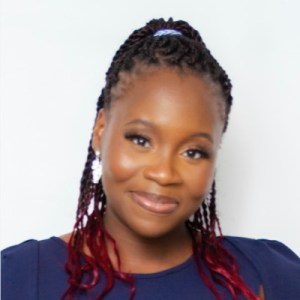 A headshot of Thelma Okunuga